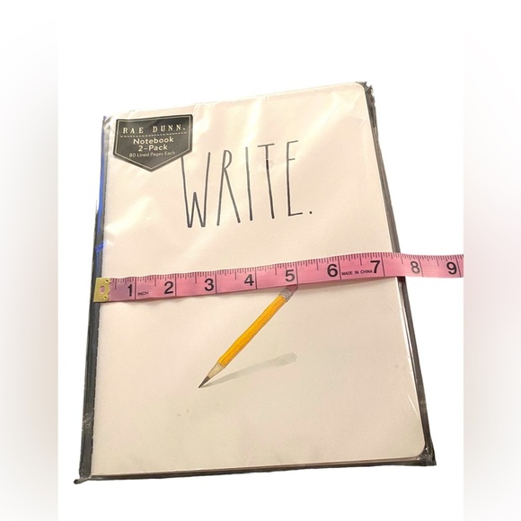 Rae Dunn 2-Pack WRITE/EXPLORE Notebook - Picture 5 of 6
